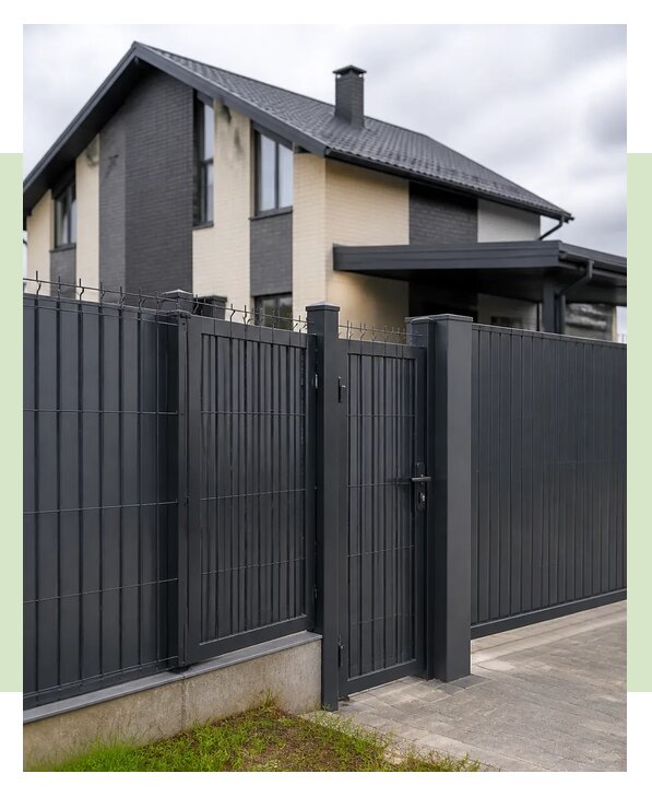 Забор 3Д для частного дома в Бийске по цене от 3635 р. | ЗаборЭксеперт-Бск